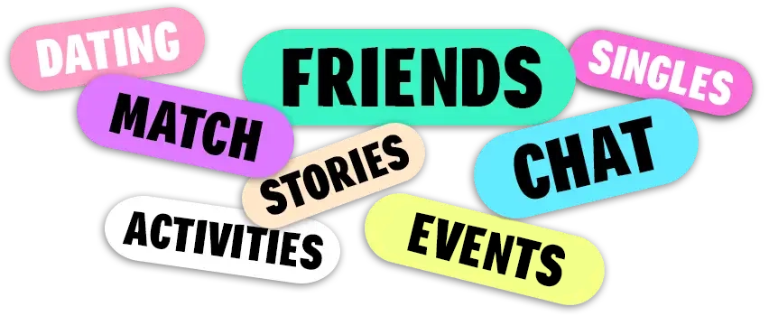 Yando Dating Map Bubble text